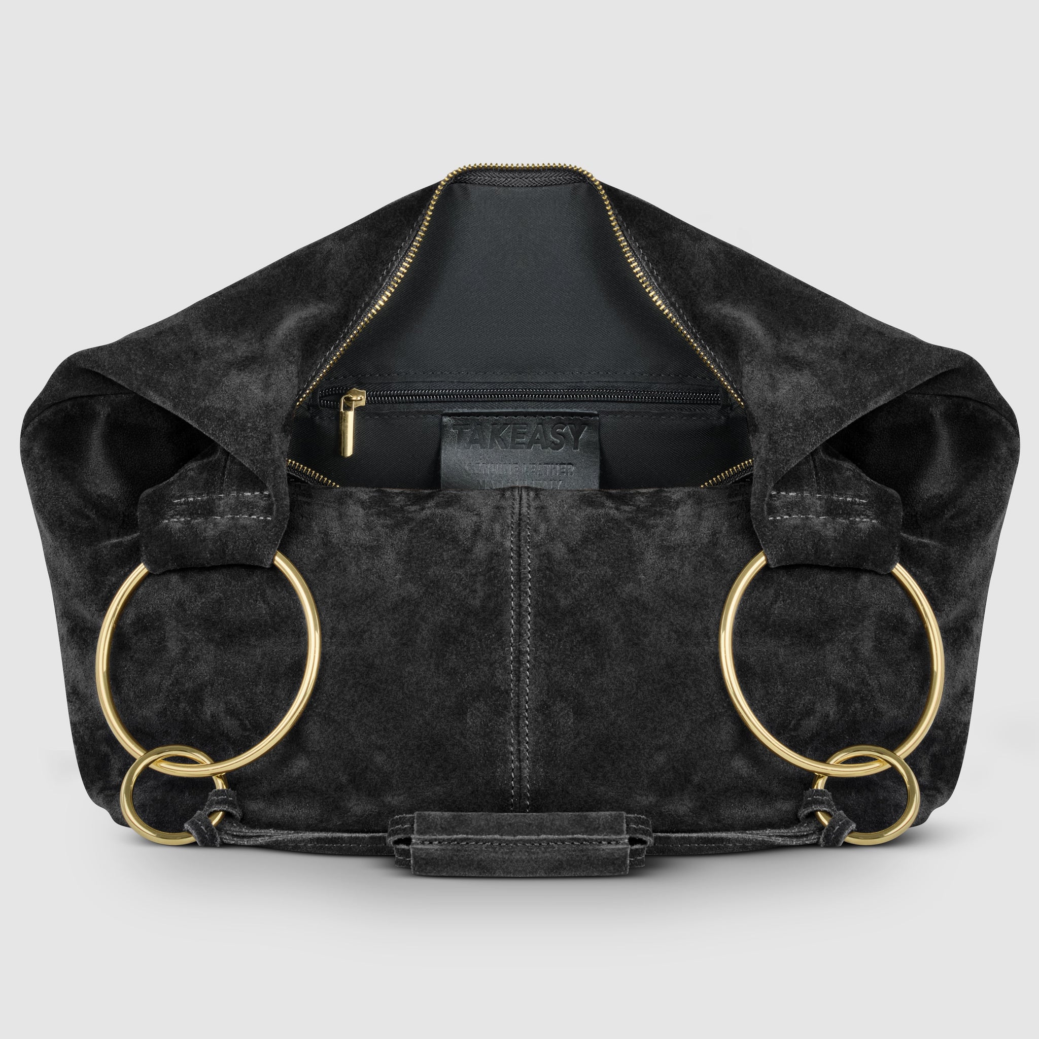 Italian Genuine Suede Hobo Bag 272510 - TAKEASY - Flyclothing LLC