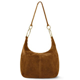 Italian Genuine Suede Hobo Bag 272510 - TAKEASY - Flyclothing LLC