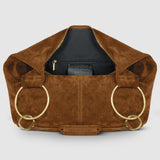 Italian Genuine Suede Hobo Bag 272510 - TAKEASY - Flyclothing LLC