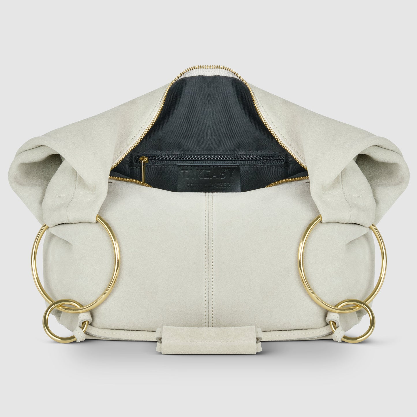 Italian Genuine Suede Hobo Bag 272510 - TAKEASY - Flyclothing LLC