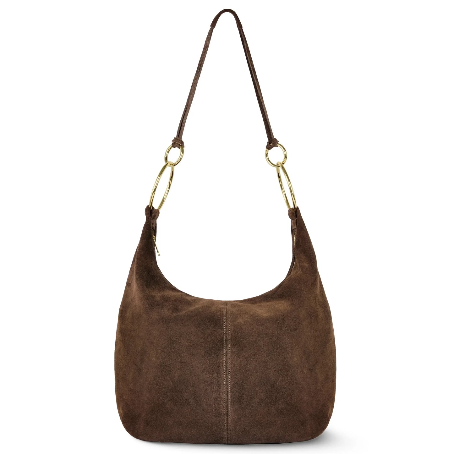 Italian Genuine Suede Hobo Bag 272510 - TAKEASY - Flyclothing LLC