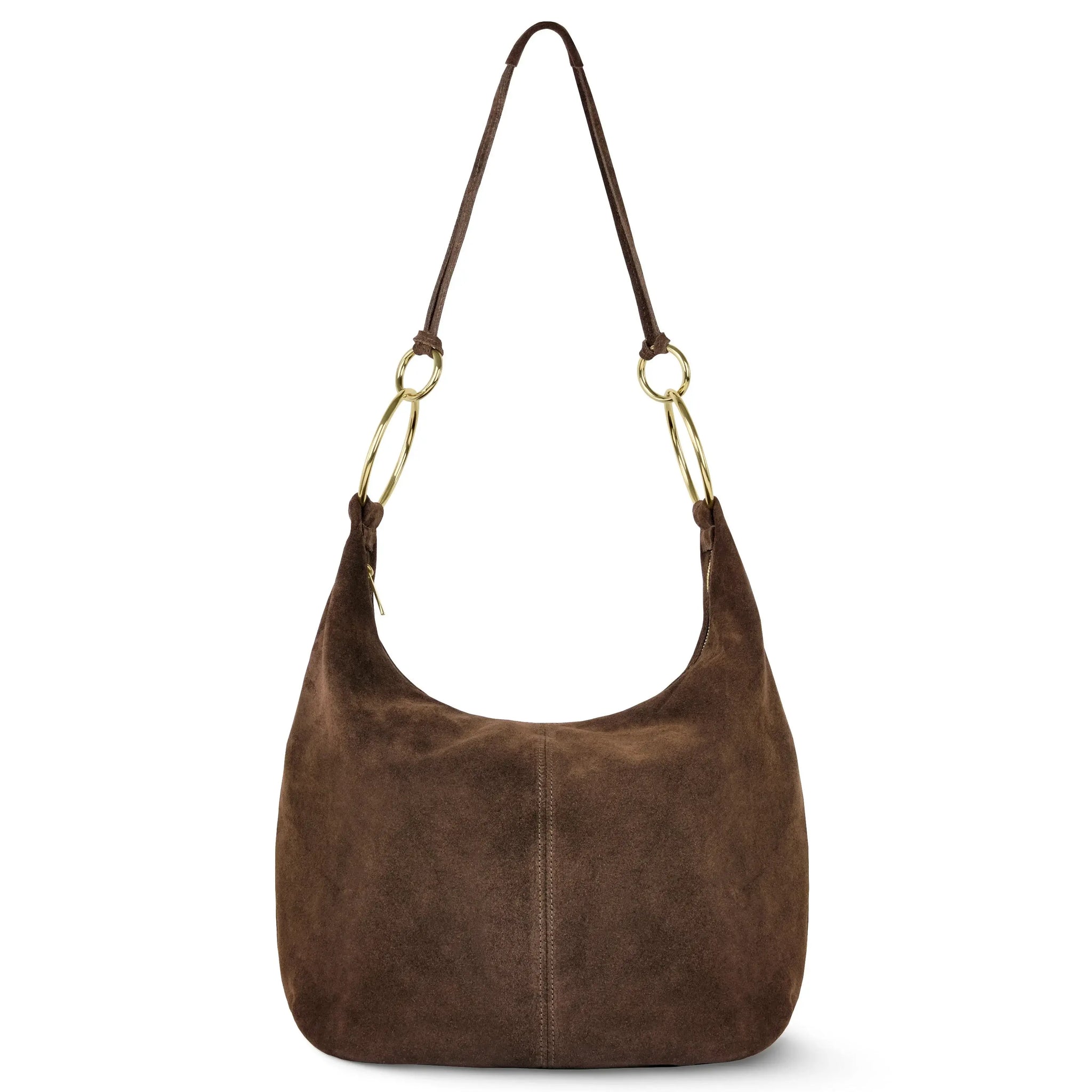 Italian Genuine Suede Hobo Bag 272510 - TAKEASY - Flyclothing LLC