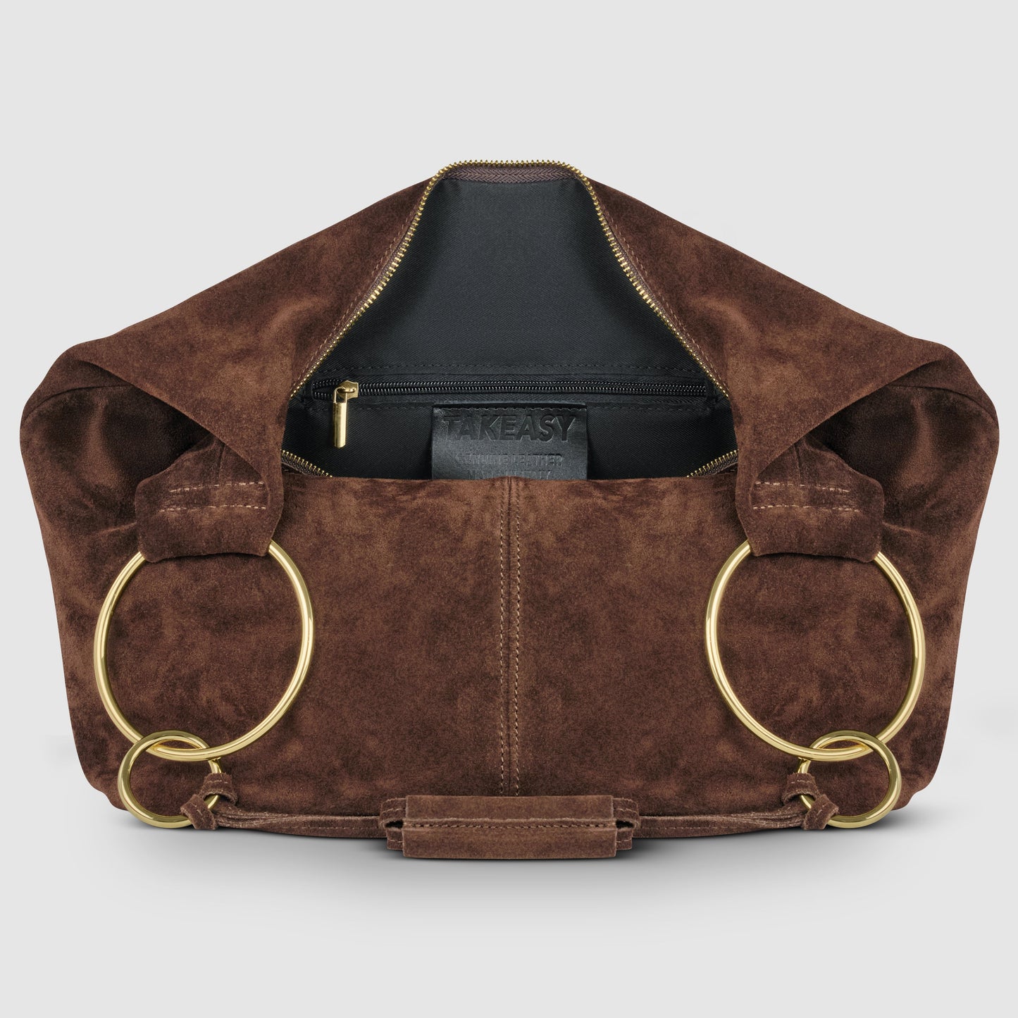 Italian Genuine Suede Hobo Bag 272510 - TAKEASY - Flyclothing LLC