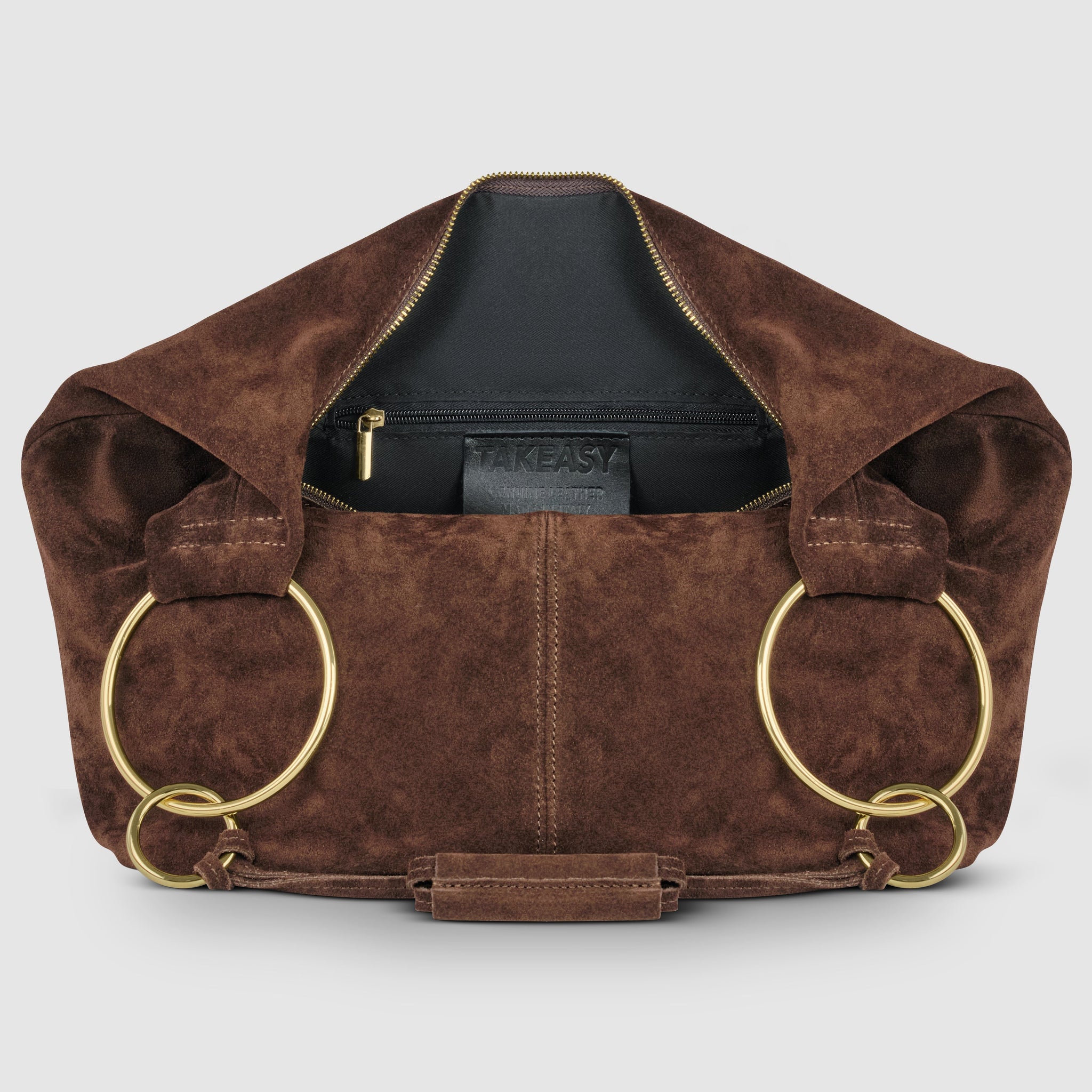 Italian Genuine Suede Hobo Bag 272510 - TAKEASY - Flyclothing LLC