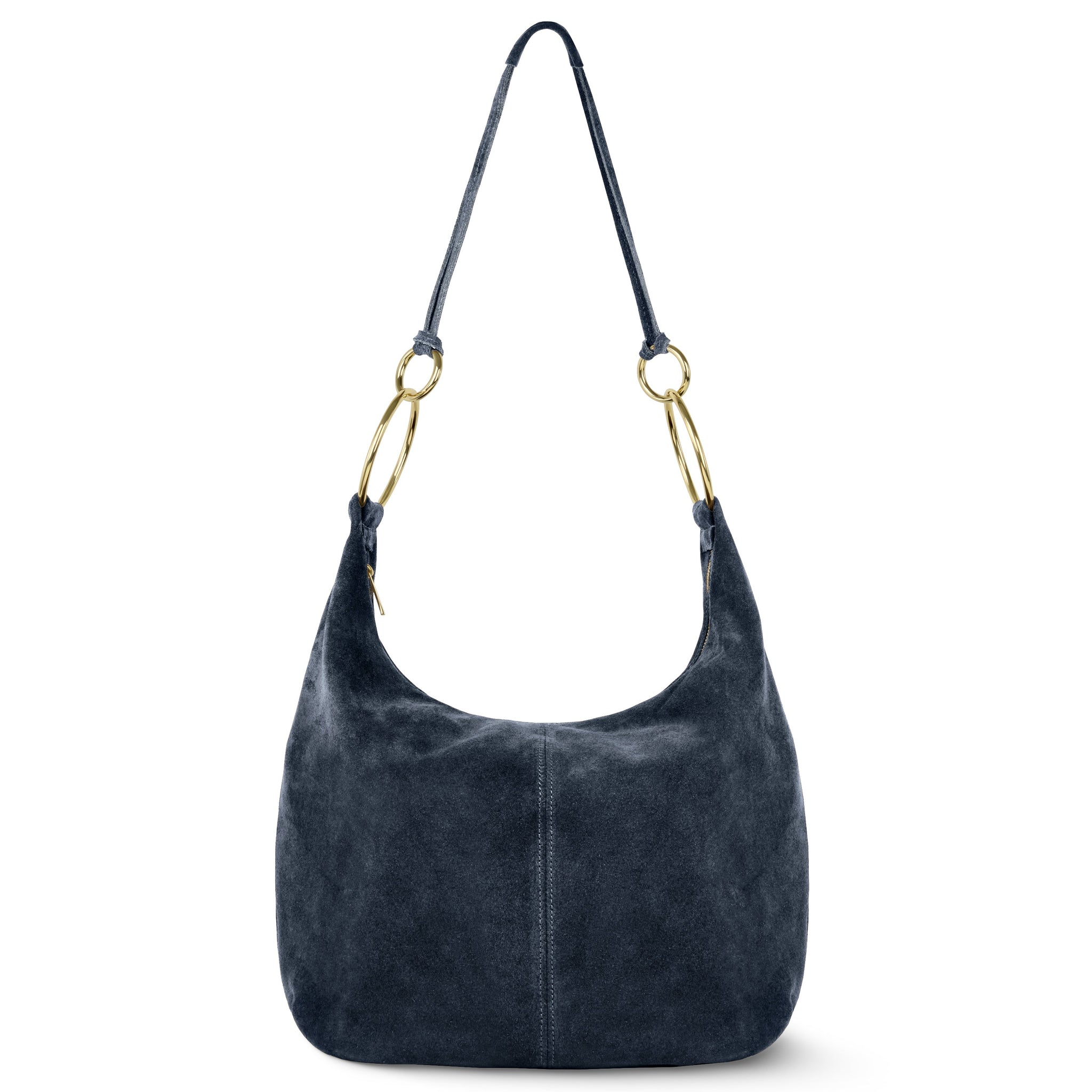 Italian Genuine Suede Hobo Bag 272510 - TAKEASY - Flyclothing LLC