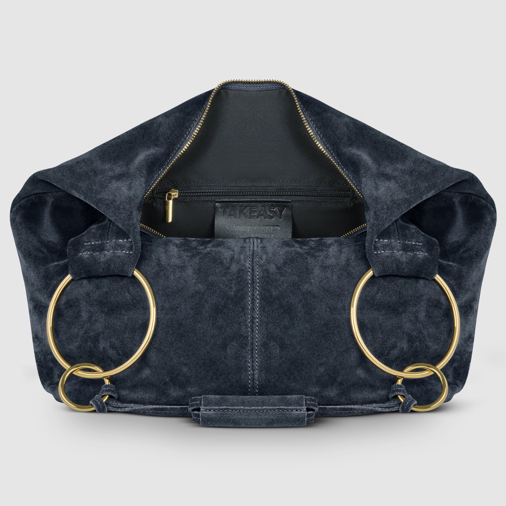 Italian Genuine Suede Hobo Bag 272510 - TAKEASY - Flyclothing LLC