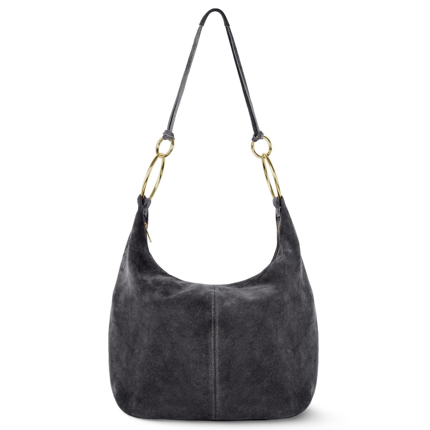 Italian Genuine Suede Hobo Bag 272510 - TAKEASY - Flyclothing LLC