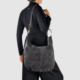 Italian Genuine Suede Hobo Bag 272510 - TAKEASY - Flyclothing LLC