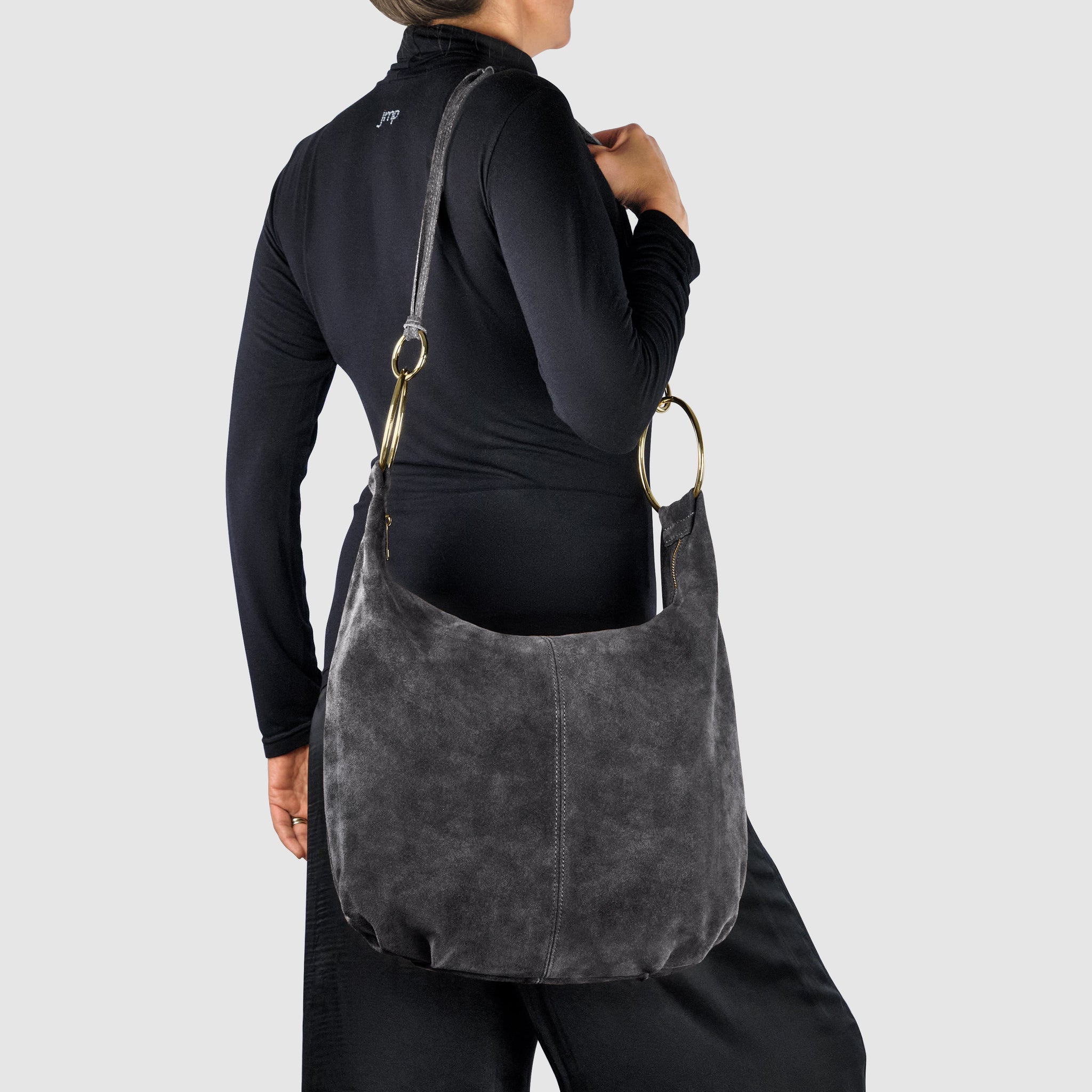 Italian Genuine Suede Hobo Bag 272510 - TAKEASY - Flyclothing LLC