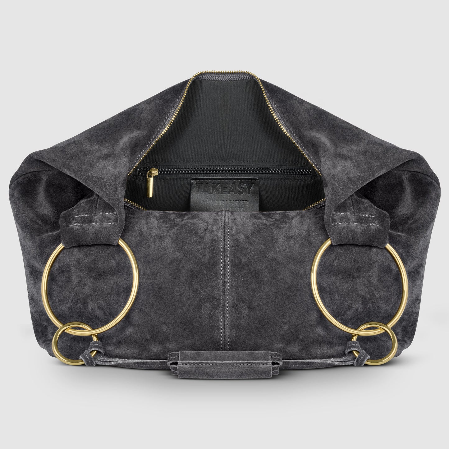 Italian Genuine Suede Hobo Bag 272510 - TAKEASY - Flyclothing LLC