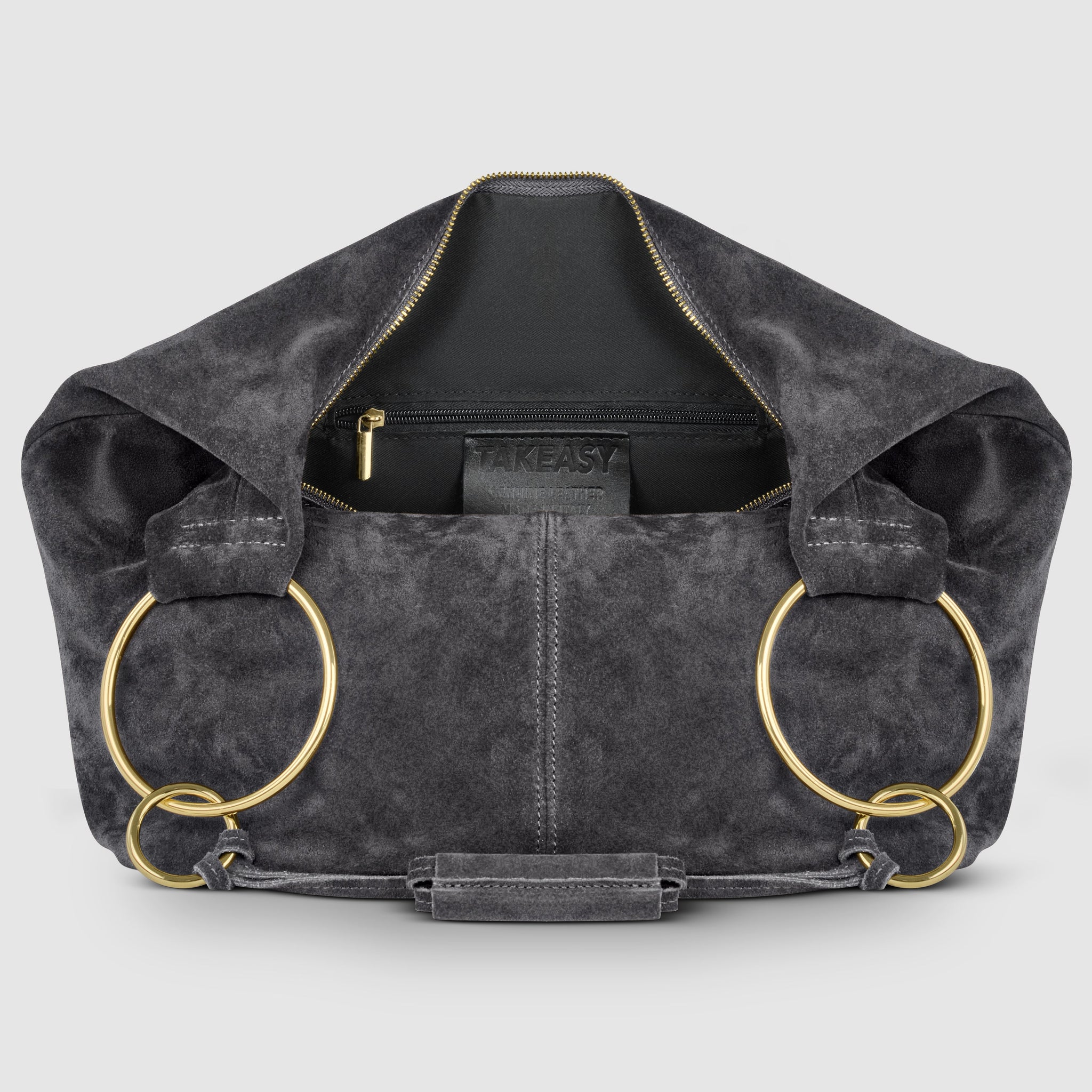 Italian Genuine Suede Hobo Bag 272510 - TAKEASY - Flyclothing LLC