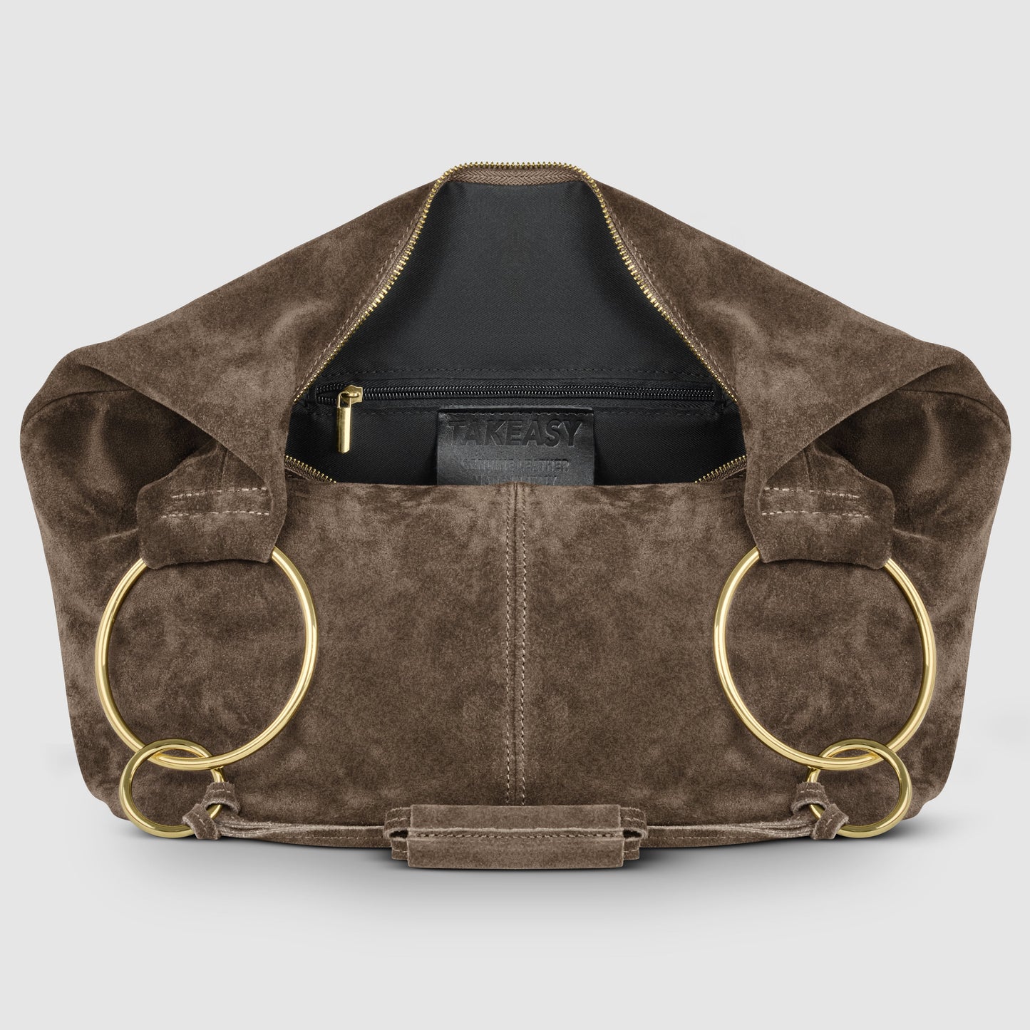 Italian Genuine Suede Hobo Bag 272510 - TAKEASY - Flyclothing LLC