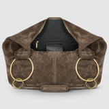Italian Genuine Suede Hobo Bag 272510 - TAKEASY - Flyclothing LLC