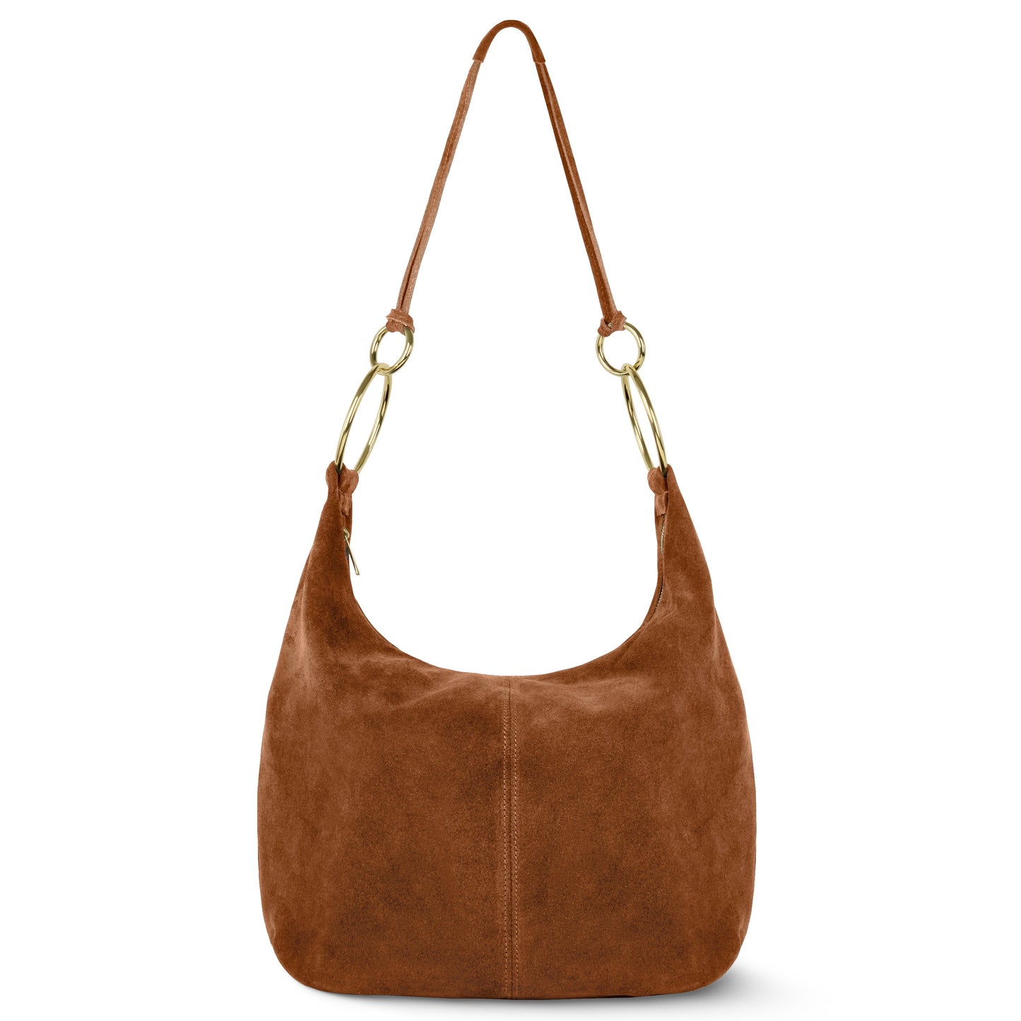Italian Genuine Suede Hobo Bag 272510 - TAKEASY - Flyclothing LLC