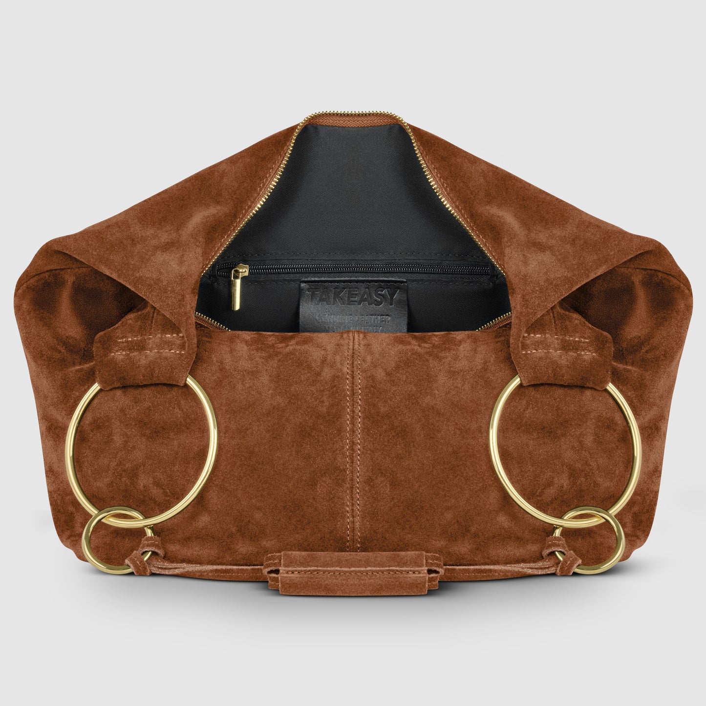 Italian Genuine Suede Hobo Bag 272510 - TAKEASY - Flyclothing LLC