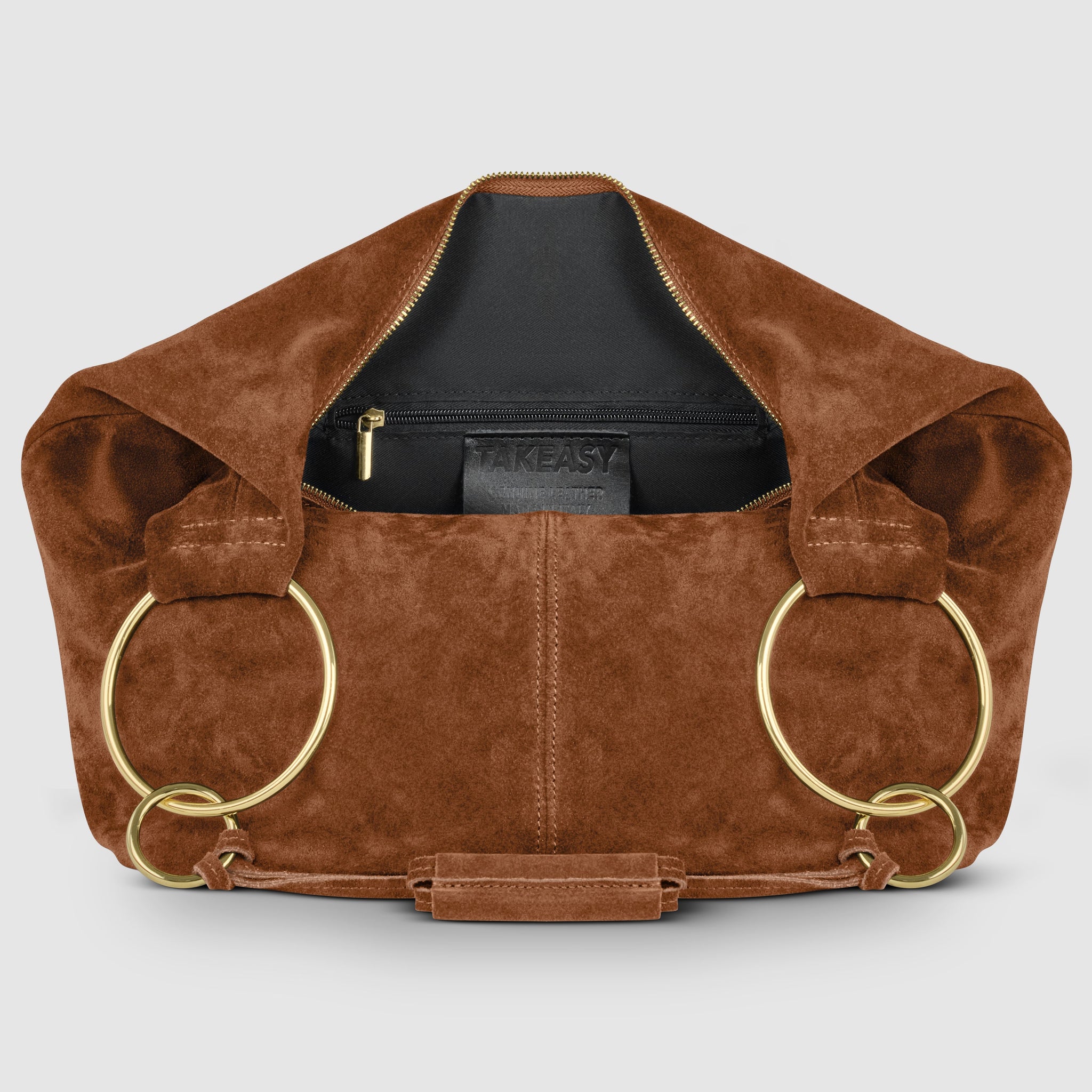 Italian Genuine Suede Hobo Bag 272510 - TAKEASY - Flyclothing LLC