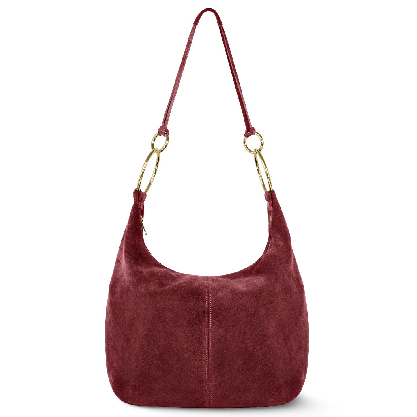 Italian Genuine Suede Hobo Bag 272510 - TAKEASY - Flyclothing LLC