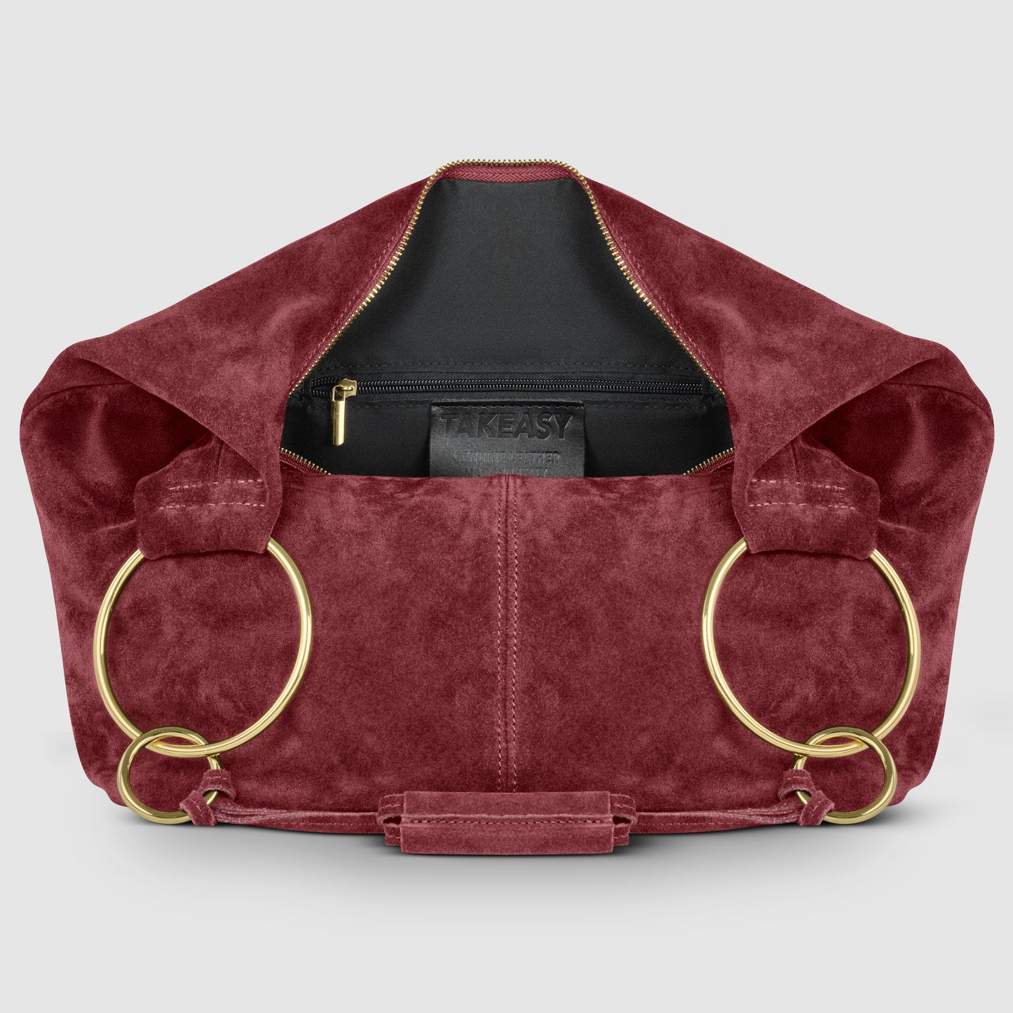 Italian Genuine Suede Hobo Bag 272510 - TAKEASY - Flyclothing LLC