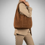 Italian Genuine Suede Hobo Bag 011943 - TAKEASY - Flyclothing LLC