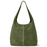 Italian Genuine Suede Hobo Bag 011943 - TAKEASY - Flyclothing LLC