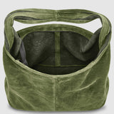 Italian Genuine Suede Hobo Bag 011943 - TAKEASY - Flyclothing LLC