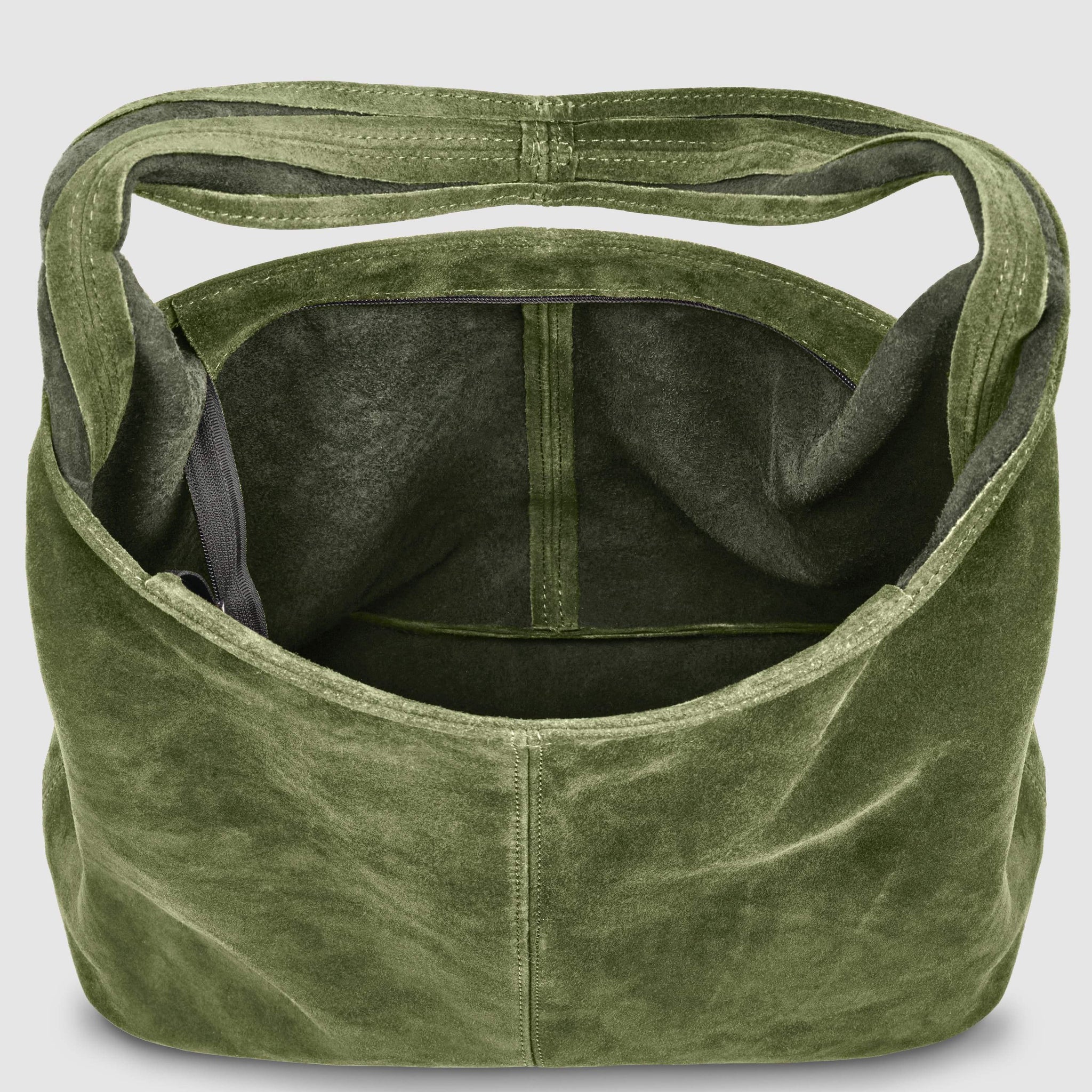 Italian Genuine Suede Hobo Bag 011943 - TAKEASY - Flyclothing LLC