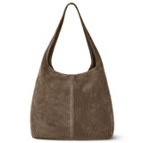 Italian Genuine Suede Hobo Bag 011943 - TAKEASY - Flyclothing LLC