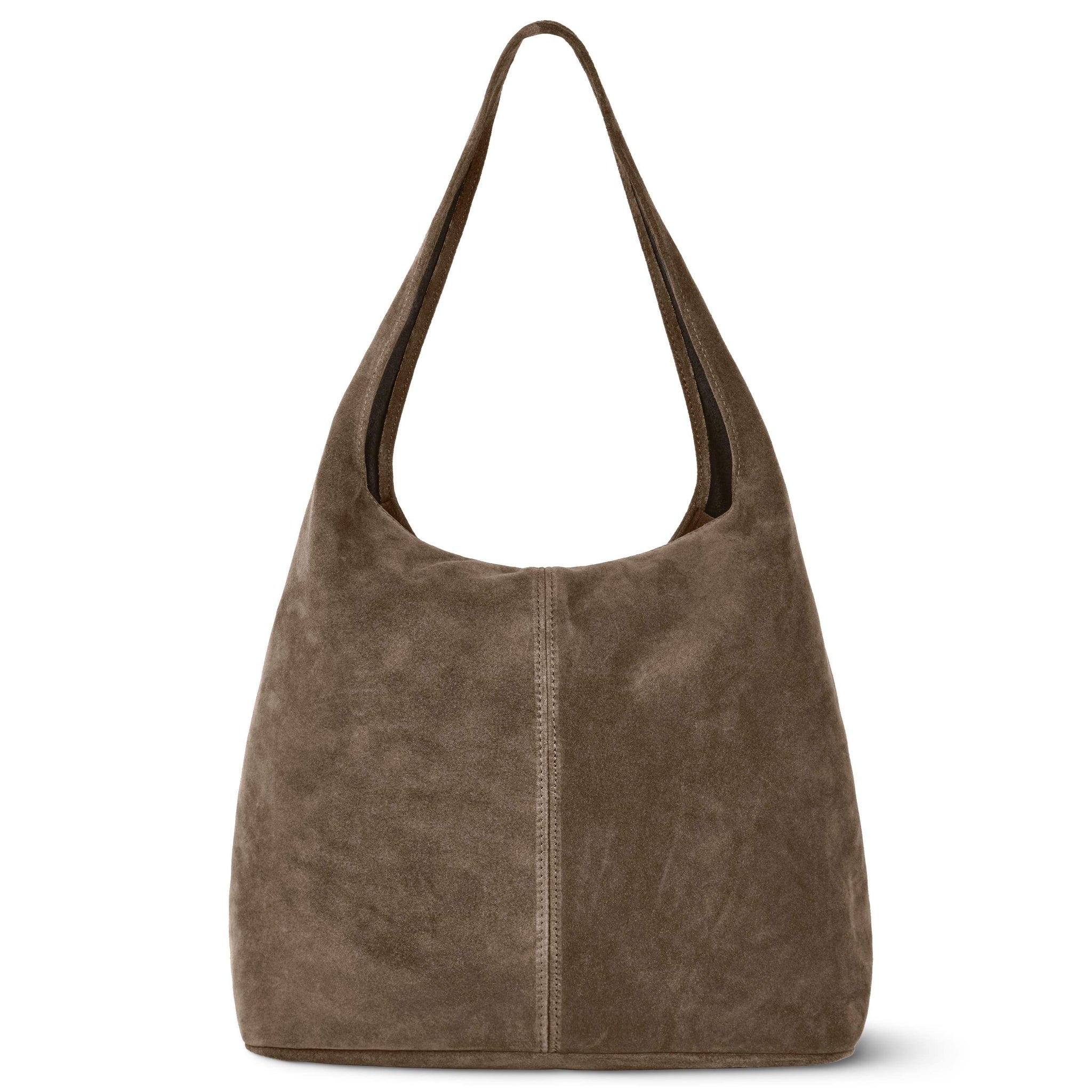Italian Genuine Suede Hobo Bag 011943 - TAKEASY - Flyclothing LLC