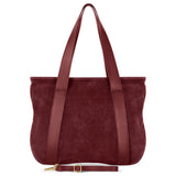 Italian Genuine Suede Tote Bag 282613 - TAKEASY - Flyclothing LLC