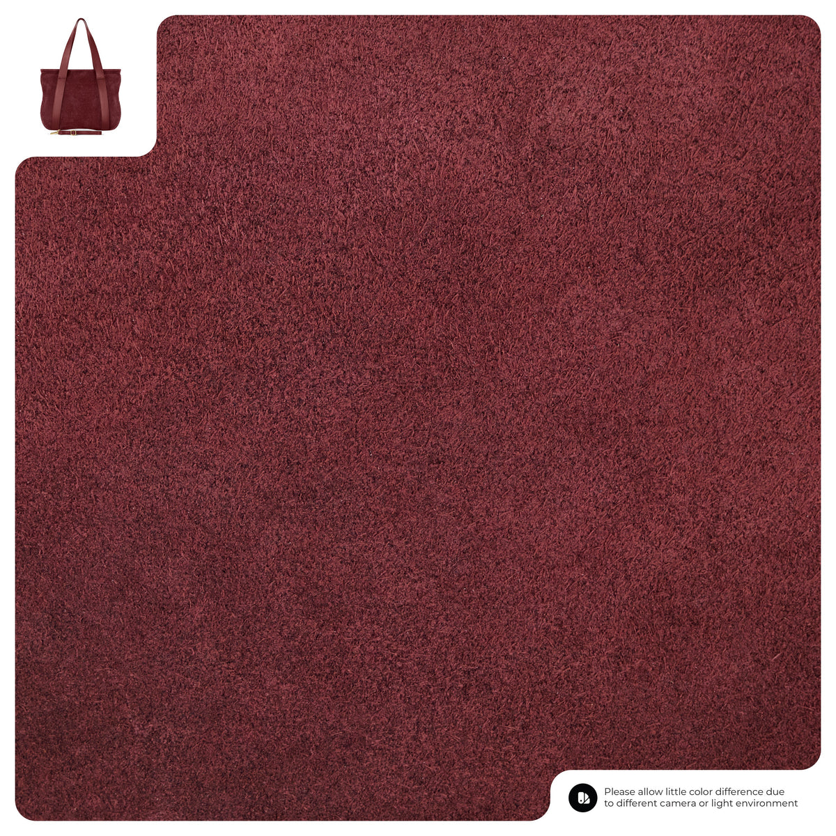 Italian Genuine Suede & Full-Grain Leather Tote Bag | Varese - TAKEASY - Flyclothing LLC