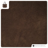 Italian Genuine Suede & Full-Grain Leather Tote Bag | Varese - TAKEASY - Flyclothing LLC