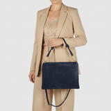Italian Genuine Suede Shoulder Bag 171551 - TAKEASY - Flyclothing LLC