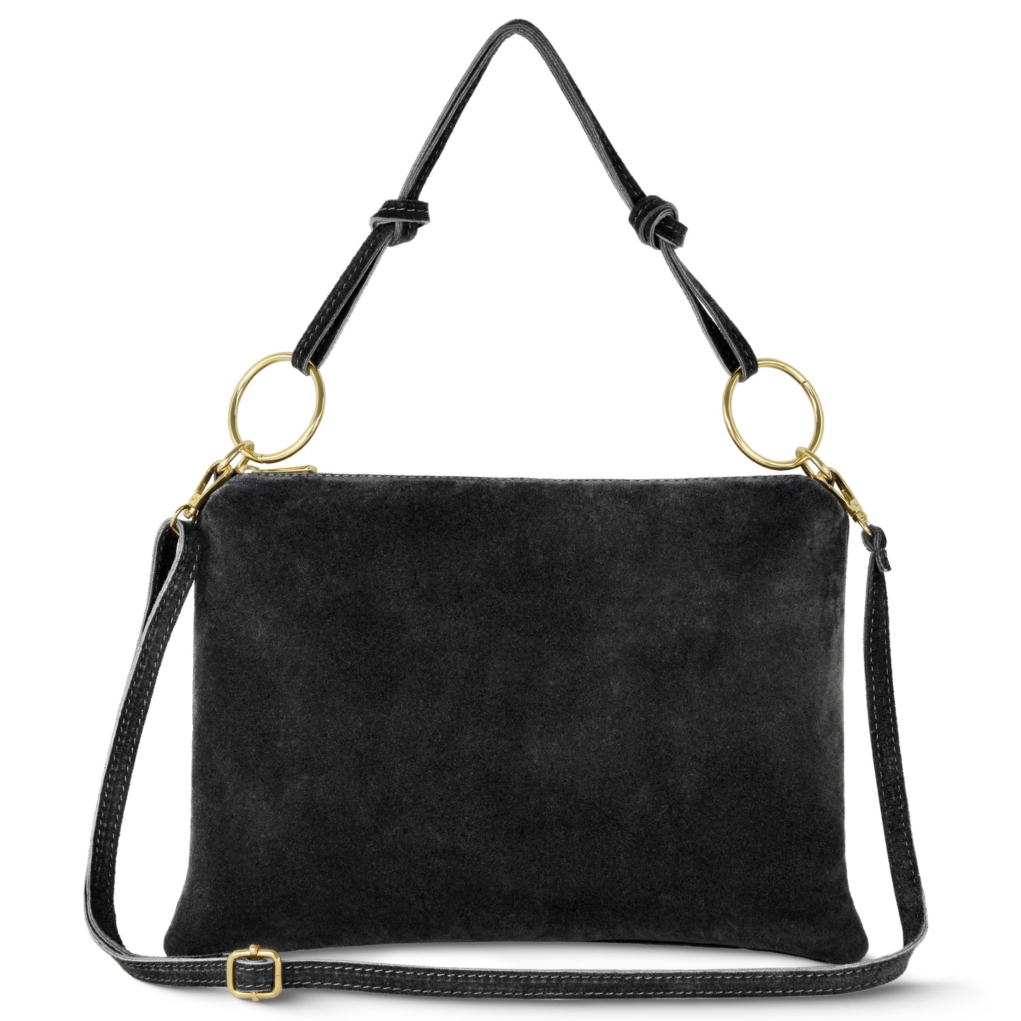 Italian Genuine Suede Shoulder Bag 171551 - TAKEASY - Flyclothing LLC