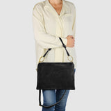 Italian Genuine Suede Shoulder Bag 171551 - TAKEASY - Flyclothing LLC