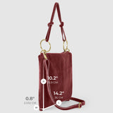 Italian Genuine Suede Shoulder Bag 171551 - TAKEASY - Flyclothing LLC
