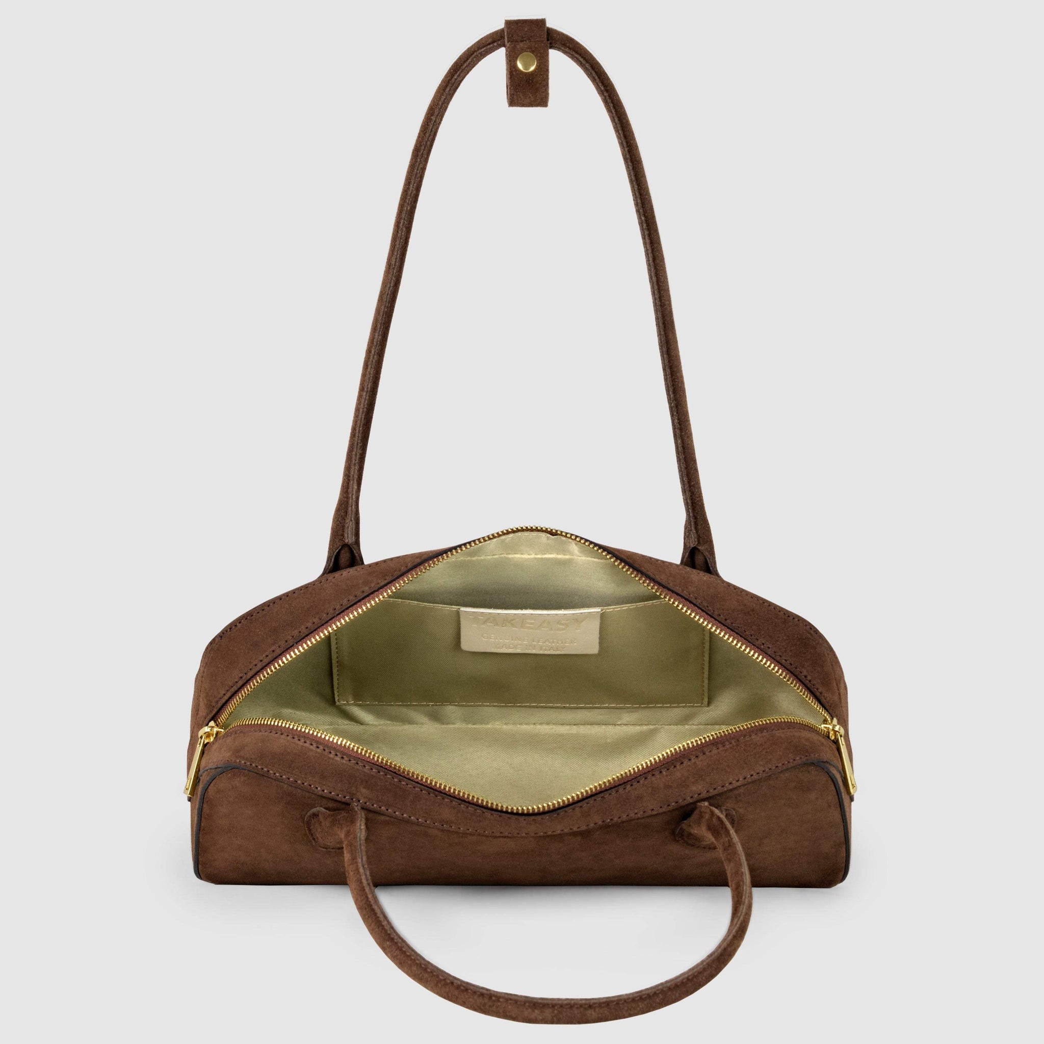 Italian Genuine Suede Shoulder Bag | Pavia