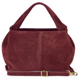 Italian Genuine Suede Shoulder Bag 312940 - TAKEASY - Flyclothing LLC