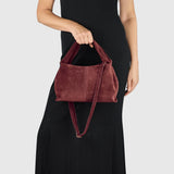 Italian Genuine Suede Shoulder Bag 312940 - TAKEASY - Flyclothing LLC