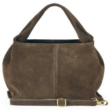 Italian Genuine Suede Shoulder Bag 312940 - TAKEASY - Flyclothing LLC