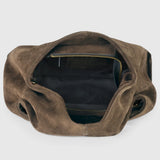 Italian Genuine Suede Shoulder Bag 312940 - TAKEASY - Flyclothing LLC