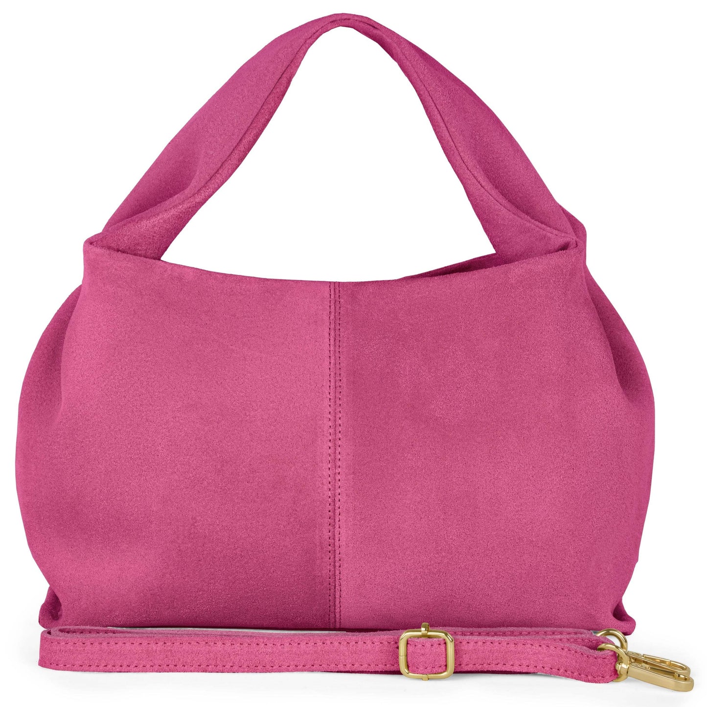 Italian Genuine Suede Shoulder Bag | Ferrara - TAKEASY - Flyclothing LLC