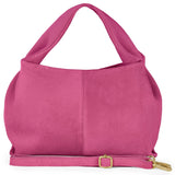 Italian Genuine Suede Shoulder Bag 312940 - TAKEASY - Flyclothing LLC