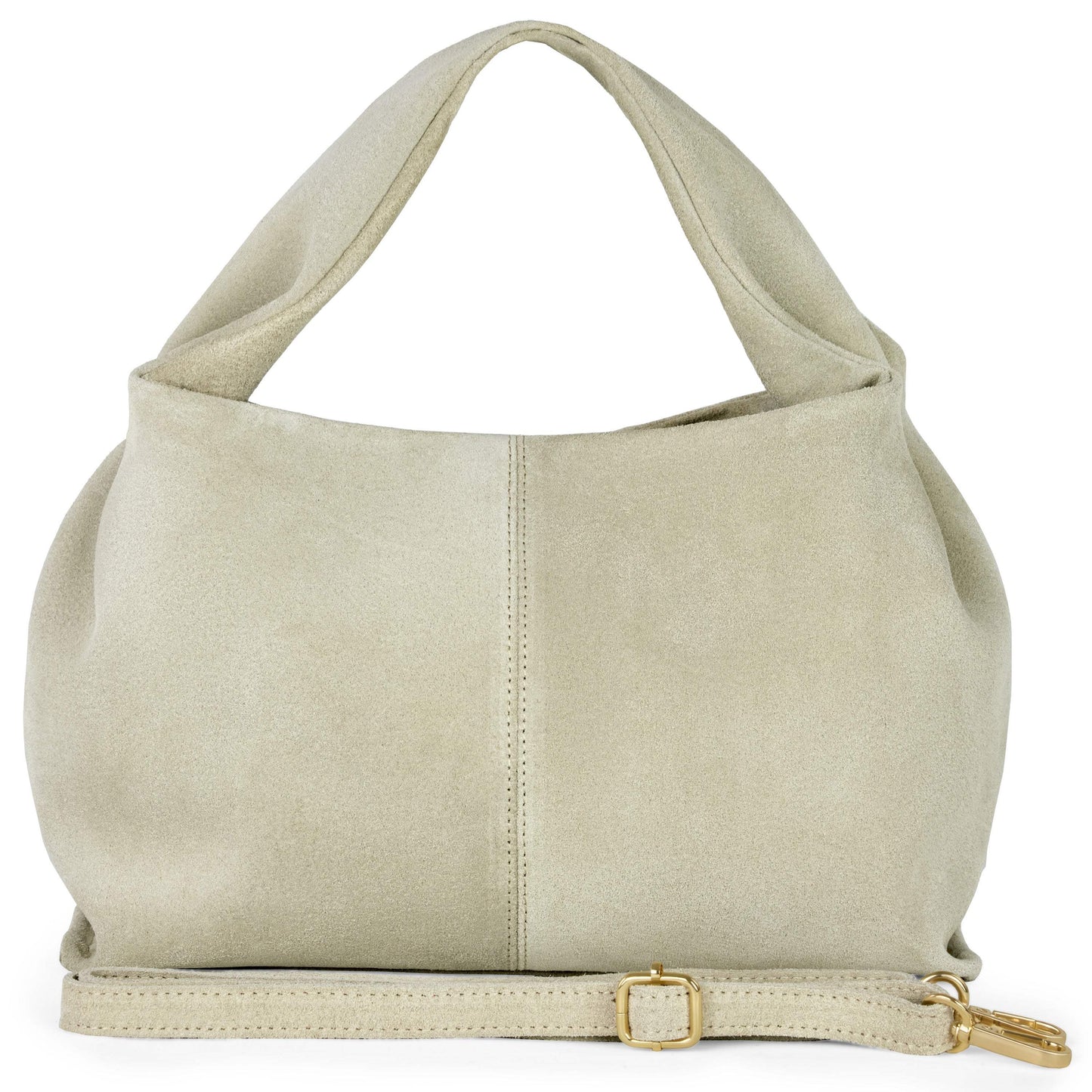 Italian Genuine Suede Shoulder Bag | Ferrara - TAKEASY - Flyclothing LLC