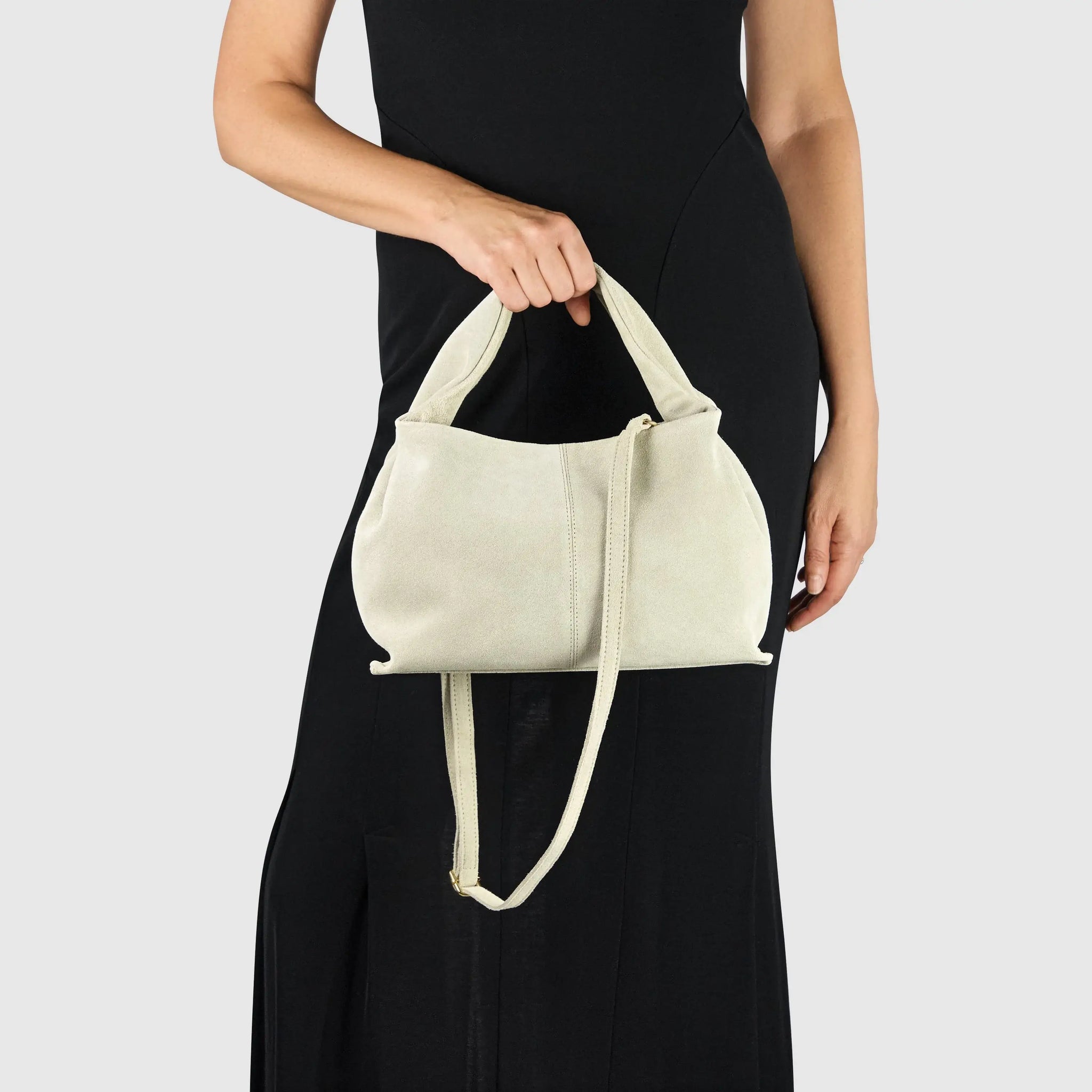 Italian Genuine Suede Shoulder Bag 312940 - TAKEASY - Flyclothing LLC