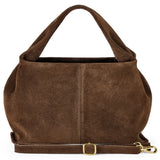 Italian Genuine Suede Shoulder Bag 312940 - TAKEASY - Flyclothing LLC