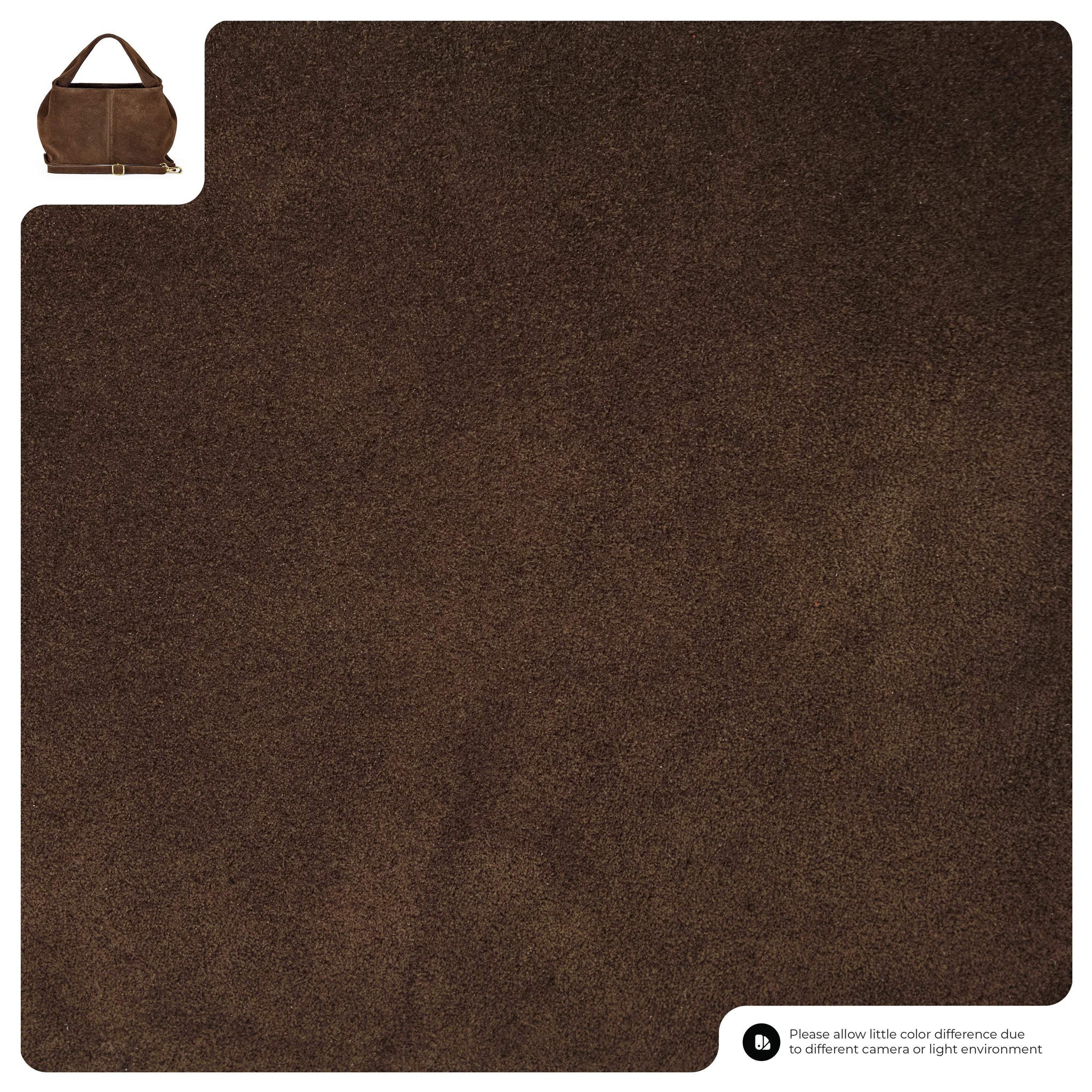 Italian Genuine Suede Shoulder Bag | Ferrara - TAKEASY - Flyclothing LLC