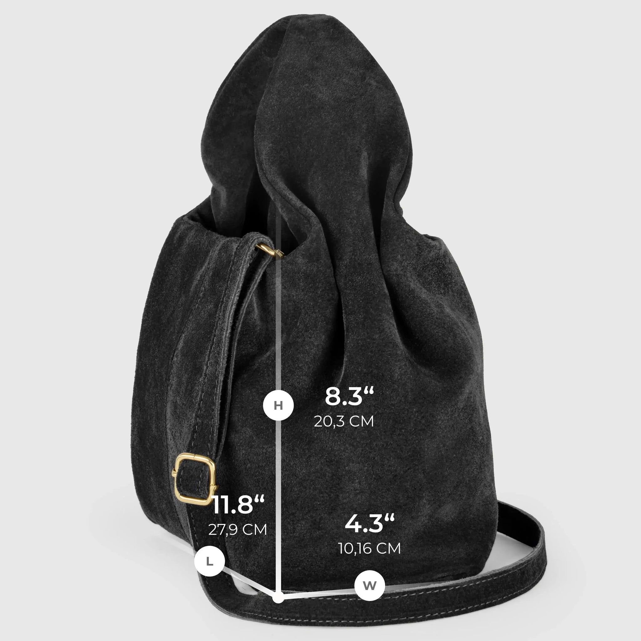 Italian Genuine Suede Shoulder Bag 312940 - TAKEASY - Flyclothing LLC