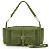 Italian Genuine Suede Shoulder Bag 323040 - TAKEASY - Flyclothing LLC