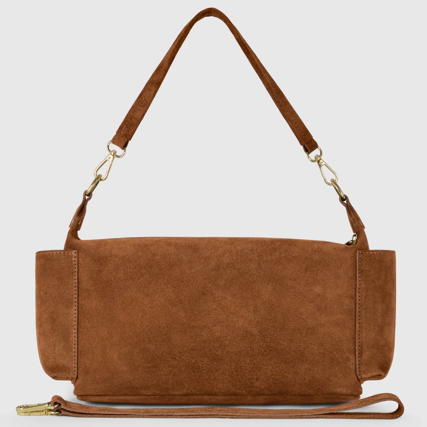 Italian Genuine Suede Shoulder Bag 323040 - TAKEASY - Flyclothing LLC