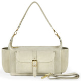 Italian Genuine Suede Shoulder Bag 323040 - TAKEASY - Flyclothing LLC